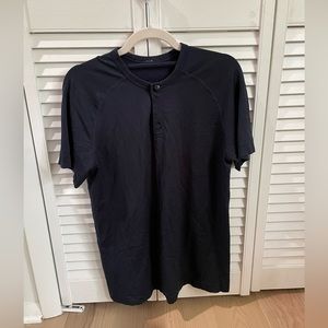 Lululemon Men’s Raglan Performance Crew - Blue M